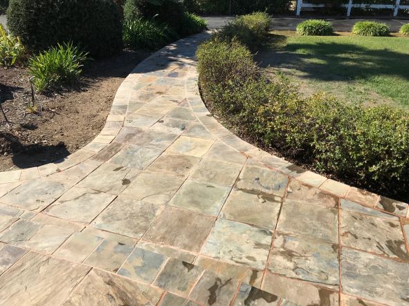 an image of stamped concrete in Arlington